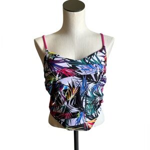 Dolce Vita  one piece Strappy leafy print Size Small NWOT